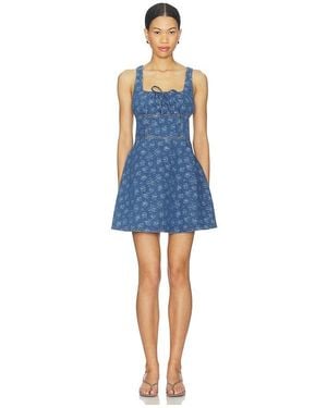 white christmas dresses Lone Star Denim Dress main image 1