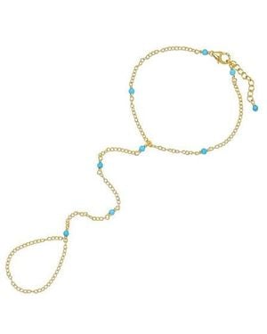 NAiiA Josie Hand Chain - White