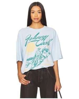 Daydreamer T-Shirt Mit Motiv Johnny - Weiß
