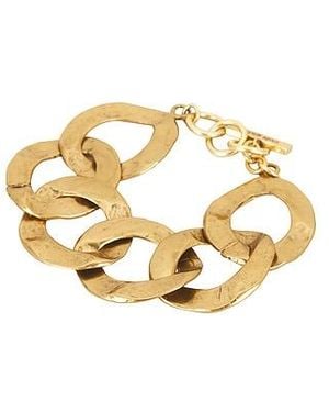 Cult Gaia Brazalete Dulce En Color Oro Metálico Talla - Blanco