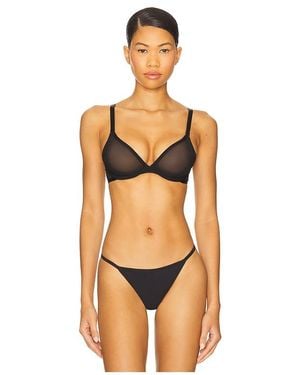 CUUP Plunge Mesh Bra - Orange