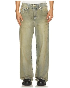TRUE RELIGION Vinny Super T Flap Jeans En Color Gris Talla (También En 31, 32, 34, 36) - Verde
