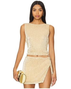 Lovers + Friends Selma Top - Natural