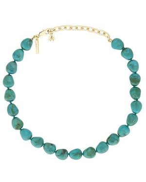 Lele Sadoughi Baroque Collar Necklace - Blue