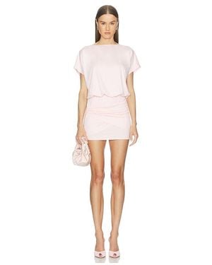 MORE TO COME Dixie Wrap Mini Dress - White