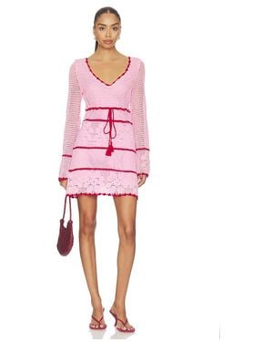 Saylor Stephanie Dress - Red