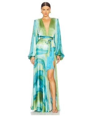 Bronx and Banco Carmen Coastal Gown - Blue
