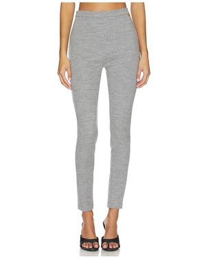 Balmain Zipped Legging En Color Gris Talla (También En S, M)