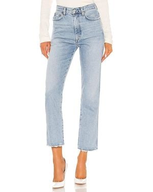 Agolde Pinch Waist High Rise Kick Jeans - Blue