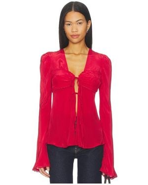 Free People Bali Ariel Top - Red