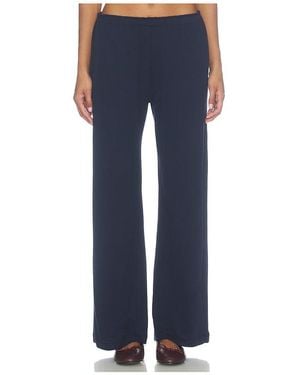 VIR VITA Hilda Pointelle Pant - Blue