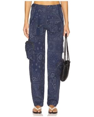 Agua Bendita Lisina Atma Pant - Blue