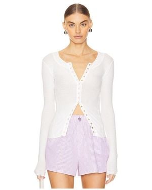 Free People X Intimately Fp Going Places Cardi - White