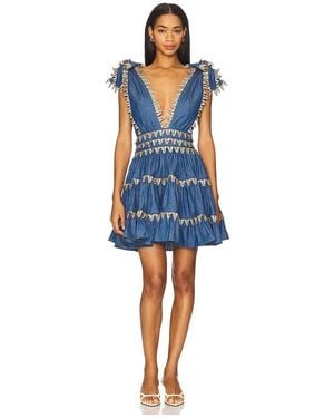 Celiab Minivestido Cheli En Talla En - Azul
