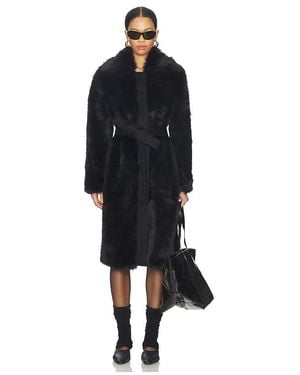 La Ligne Alpine Coat - Black