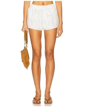 Siedres Shol Short - White