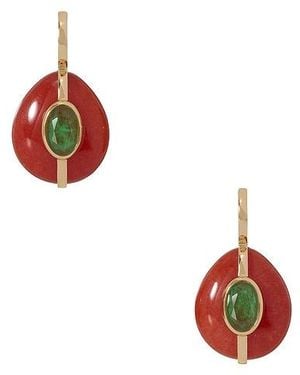 Roxanne Assoulin The Stone Pebble Earrings - White