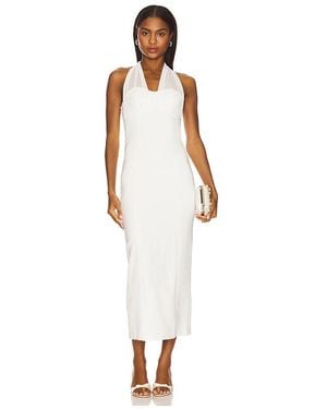 MORE TO COME Fiona Midi Dress - White