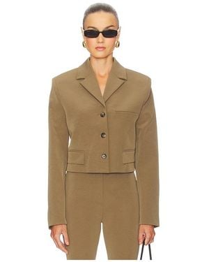 Nanushka Sinead Blazer - Natural