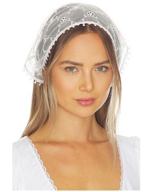 Lovers + Friends Josefina Triangle Scarf - White