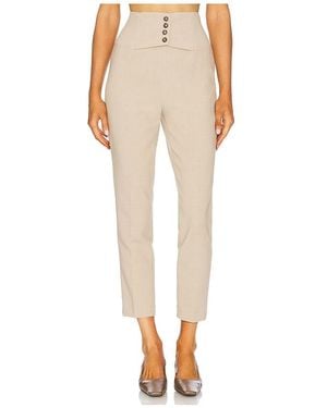 Bardot Corset Pant - Natural