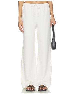 ALL THE WAYS Louisa Drawstring Pant - White