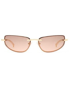 Le Specs Bubbles Sunglasses - Metallic