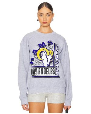 Junk Food Rams Backfield Crewneck - White