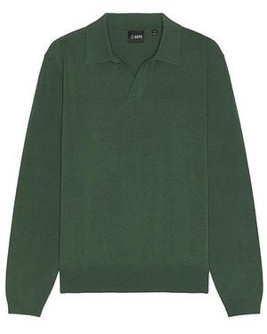Cuts Riviera ロングスリーブポロ - グリーン