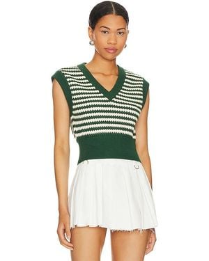 Lovers + Friends Elie Jumper Vest - Green