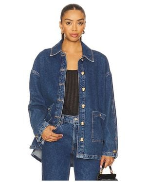 Anine Bing Jeansjacke Luca - Blau