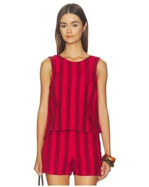 Madewell Top Blusa Odin En Color Rojo Talla (También En Xxs, Xs, S, M, Xl, Xxl)