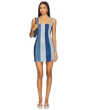 Show Me Your Mumu Vestido Corsé Coronado En Color Azul Talla En