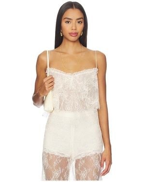 LoveShackFancy Zhanya Top - White