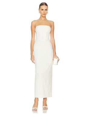 Camila Coelho Vista Midi Dress - White