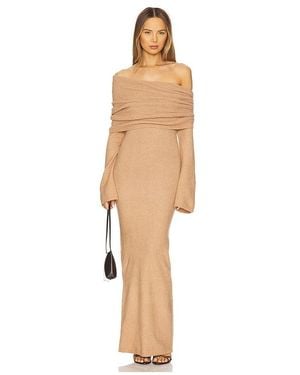 SER.O.YA Abendkleid Maya - Natur