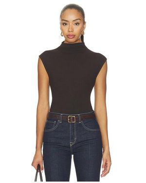 Sold Out NYC The Mock Neck Top - Blue