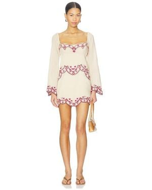 Free People Bali Marlene Mini Dress - White