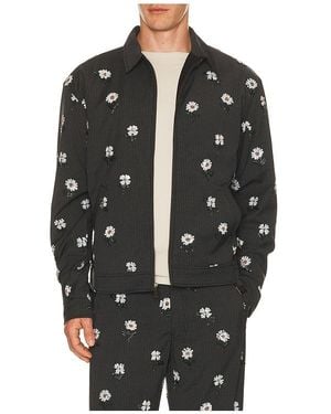 Honor The Gift Flowers Beaded Jacket - Black