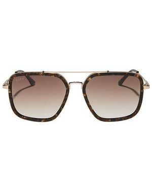 DIFF Jordan Sunglasses - Brown