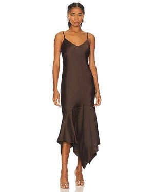 Steve Madden Lucille Slip Dress - Brown
