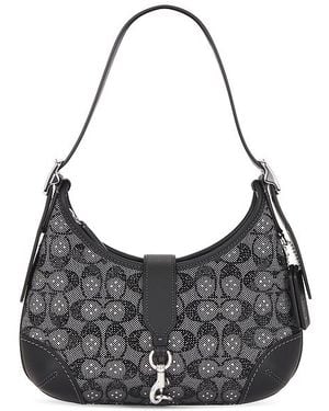 COACH Hobo-Bag The Originals Signature Hamptons - Schwarz