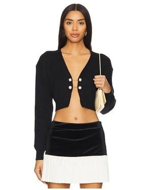 MORE TO COME Destiny Cardigan Jumper - Black