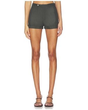 AYA MUSE Bayle Shorts En Color Militar Talla (También En Xxs, Xs, S, M) - Azul