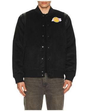Mitchell & Ness College-Jacke Nba - Schwarz