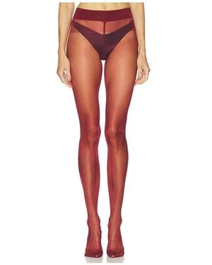 Wolford Satin Touch 20 Tights - Red