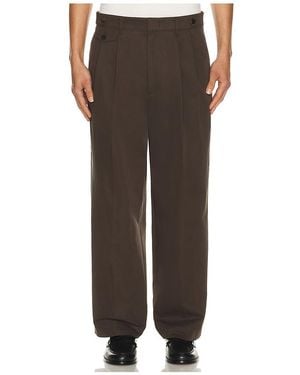 LE17SEPTEMBRE Two Tuck Trousers - Brown