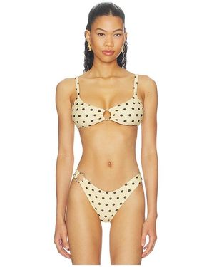 Nicholas Malie Bikini Ring Top - Natural
