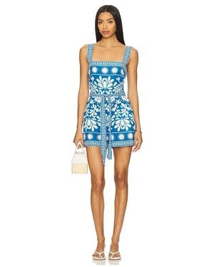 Saylor Catrice Romper - Blue