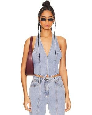 Lioness Je Suis Halter Top - Blue